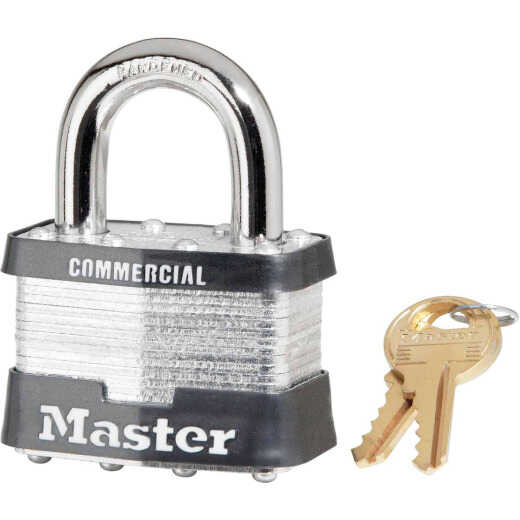Master Lock A201 2 In. W. 4-Pin Tumbler Keyed Alike Padlock